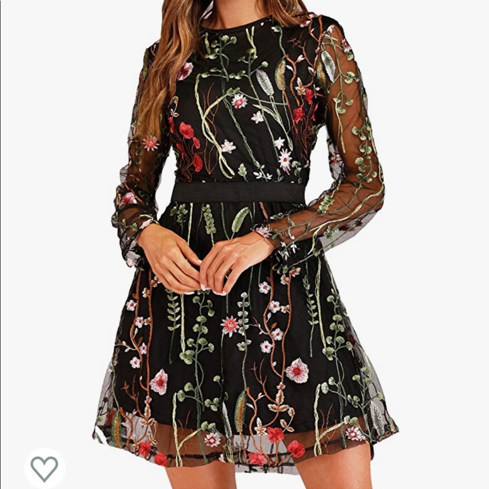 Stylish Embroidered Dress